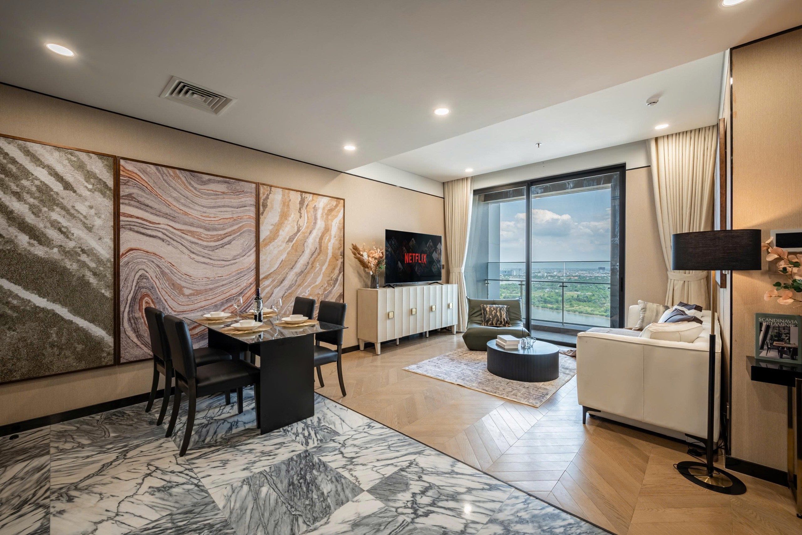 Cho thuê căn hộ Lumiere Riverside Quận 2 view sông thoáng mát