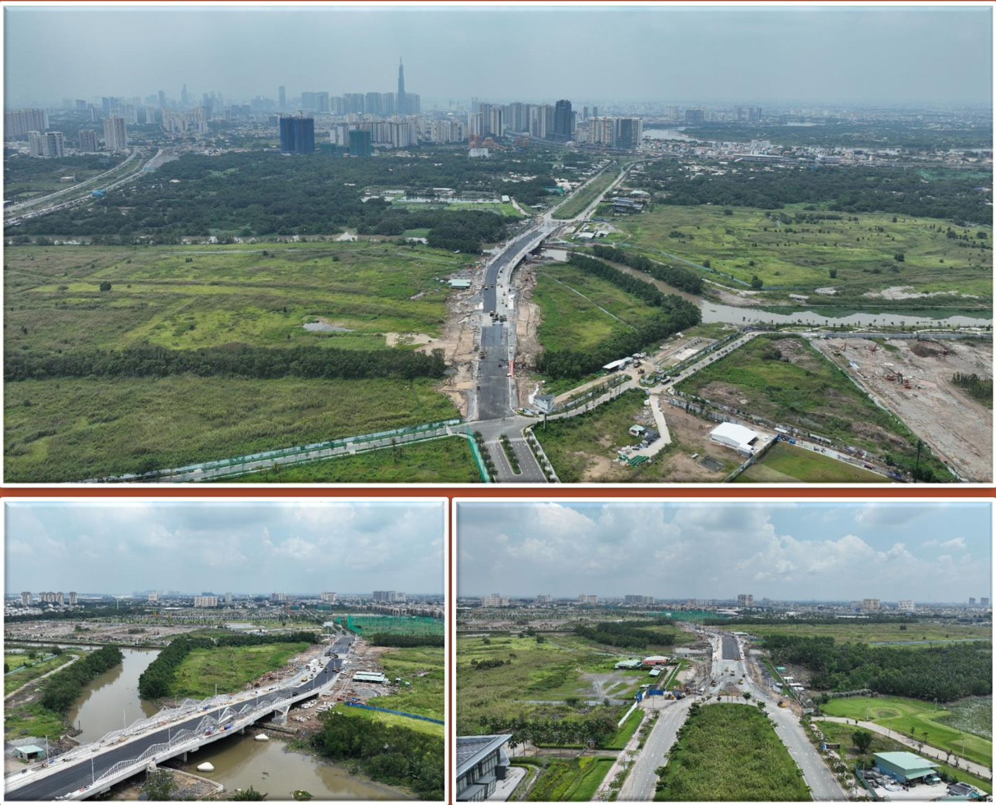 Tiến độ đường Liên Phường Tháng 10/2025