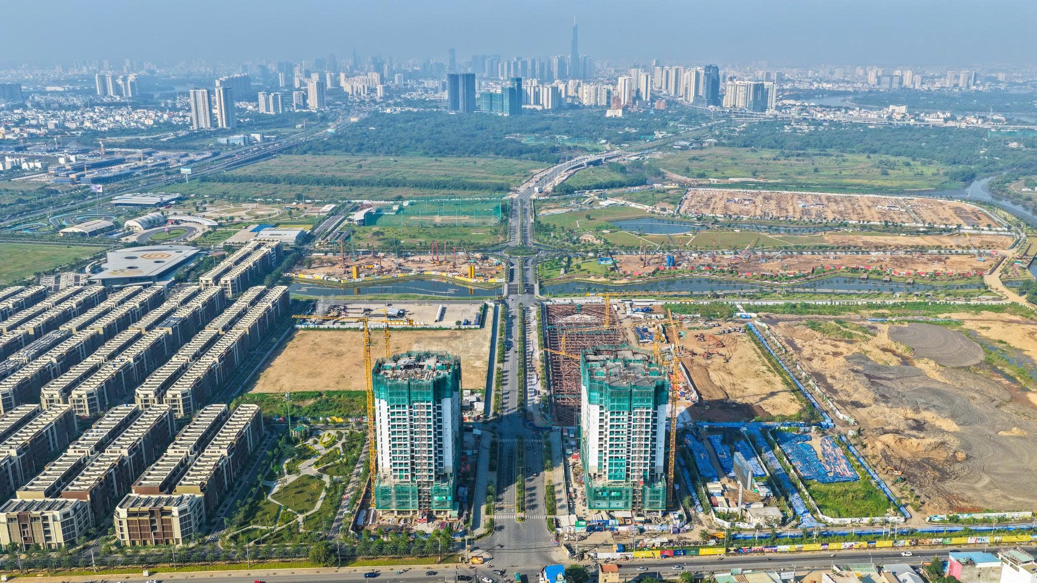 Tiến độ xây dựng của Masteri Grand View đến Tháng 1/2026