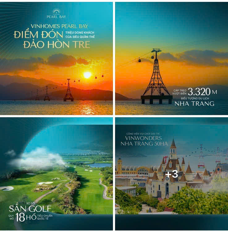 Cư dân và du khách tại Vinhomes Pearl Bay sẽ được tận hưởng hệ sinh thái 