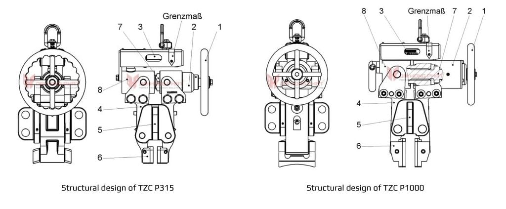 Structural-design-of-manual-clamping-device-tzc