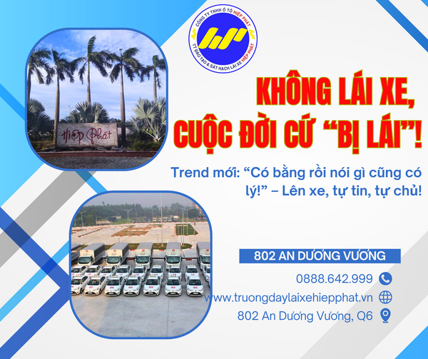 BỔ TÚC TAY LÁI Ô TÔ – KHÓA HỌC THỰC HÀNH AN TOÀN, TỰ TIN CẦM VÔ-LĂNG TẠI HIỆP PHÁT