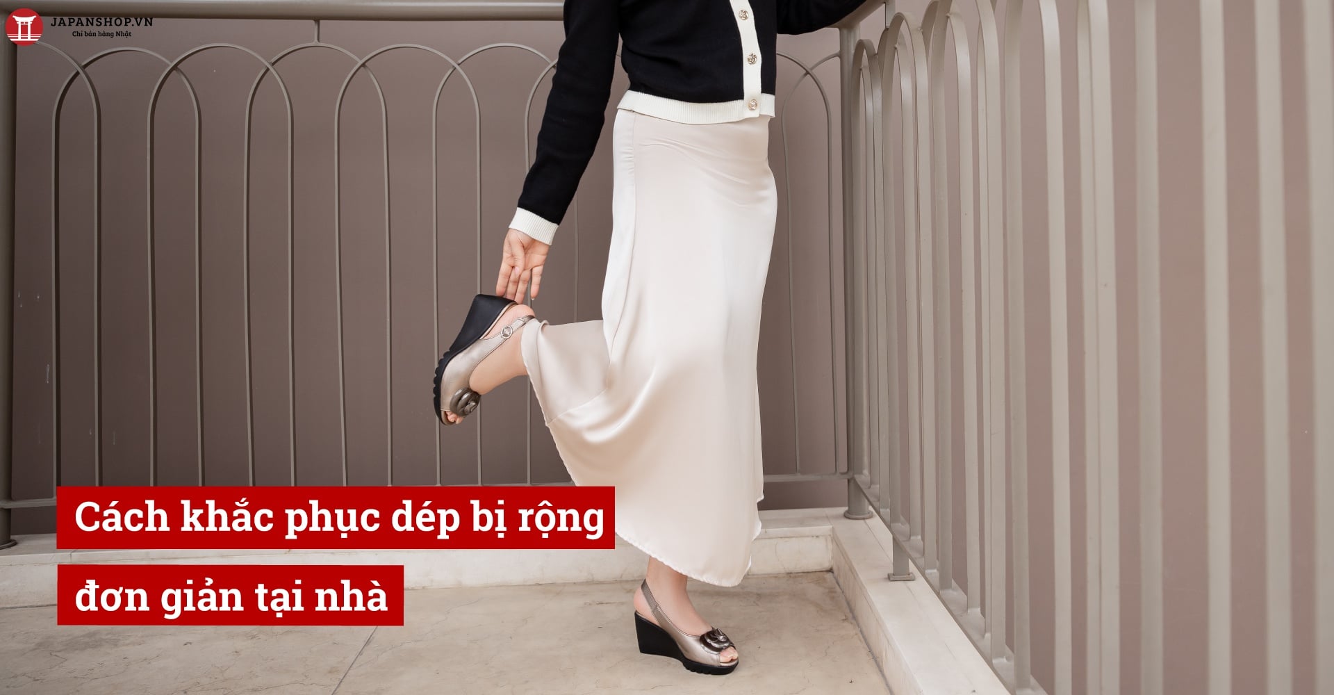 Cách khắc phục dép bị rộng đơn giản tại nhà