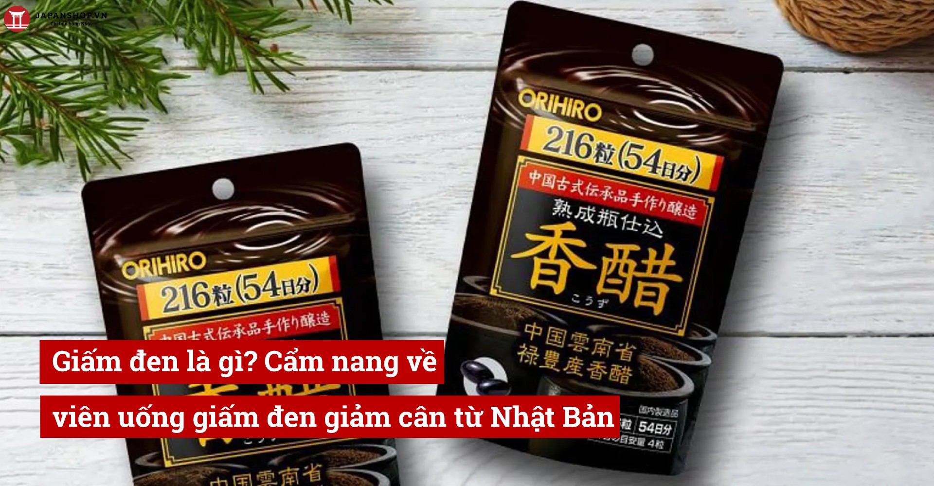 Giấm đen là gì? Cẩm nang về viên uống giấm đen giảm cân từ Nhật Bản