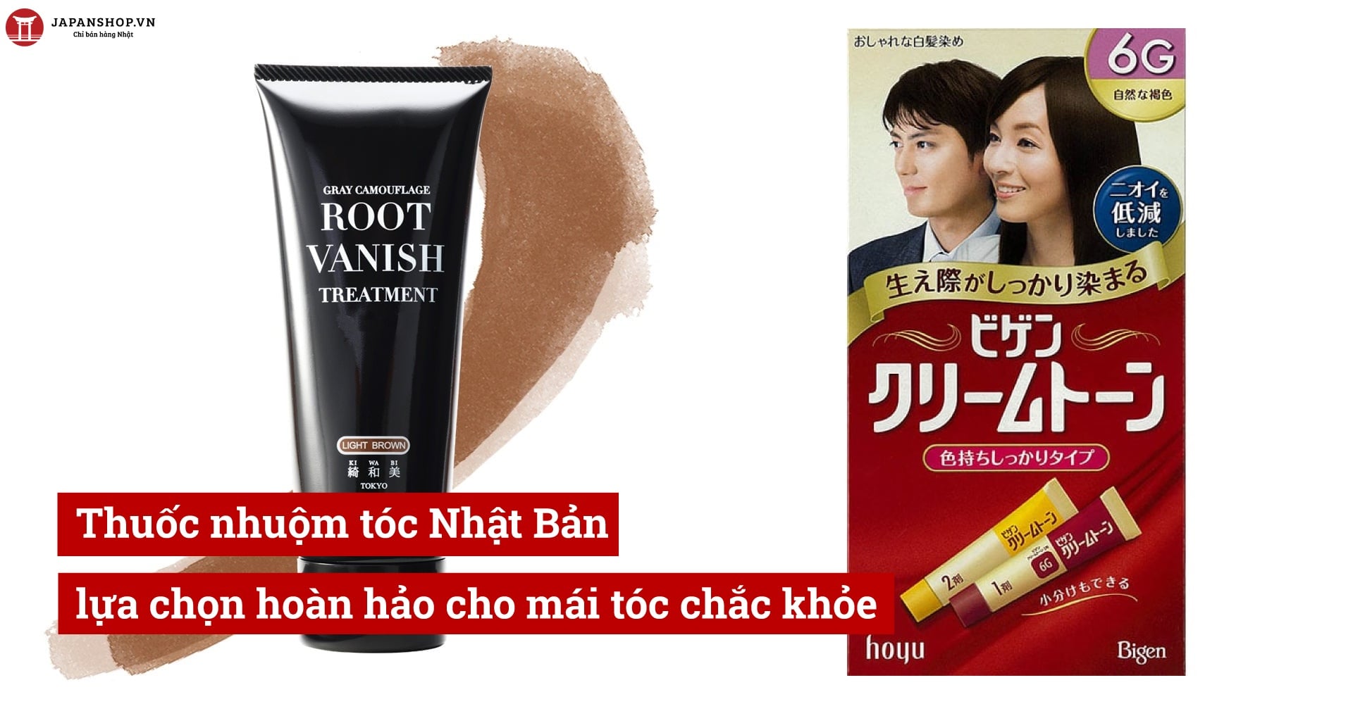 Thuốc nhuộm tóc Nhật Bản lựa chọn hoàn hảo cho mái tóc chắc khỏe