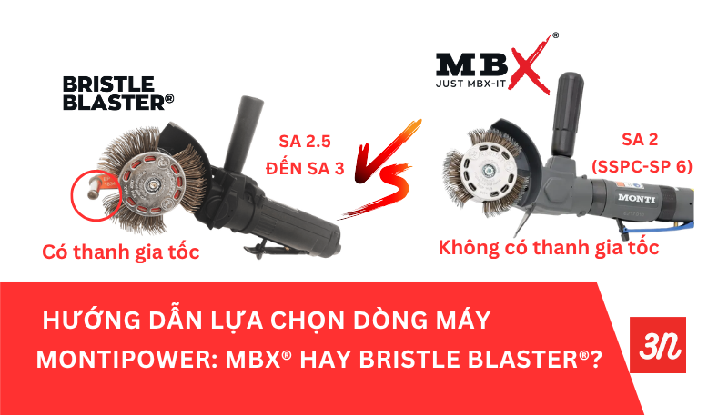 Hướng Dẫn Lựa Chọn Dòng Máy Montipower: MBX® Hay Bristle Blaster®?