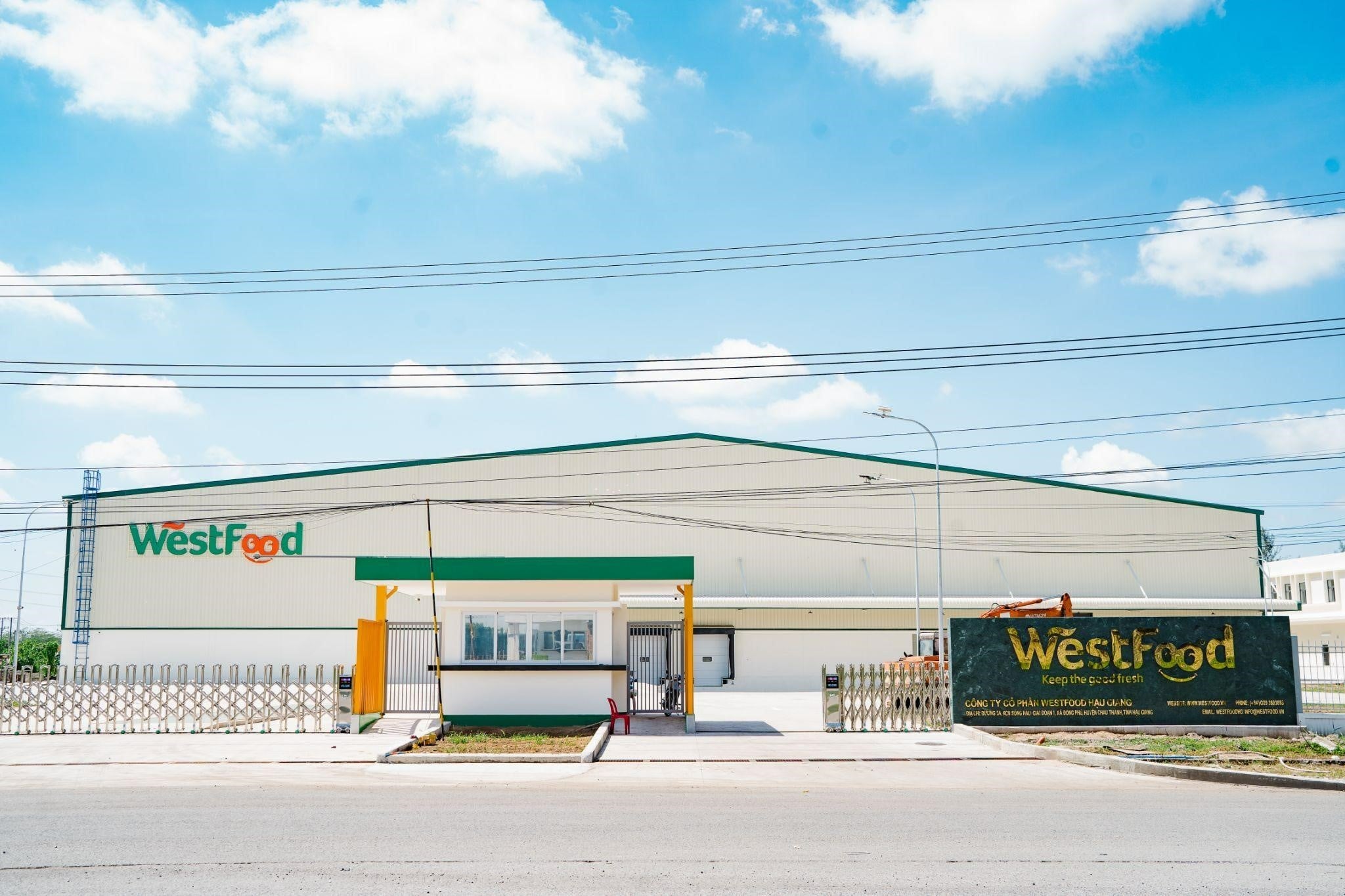 WestFood Hậu Giang: Khẩn trương hoàn thiện nhà máy hiện đại – Bước tiến vươn tầm nông sản Việt