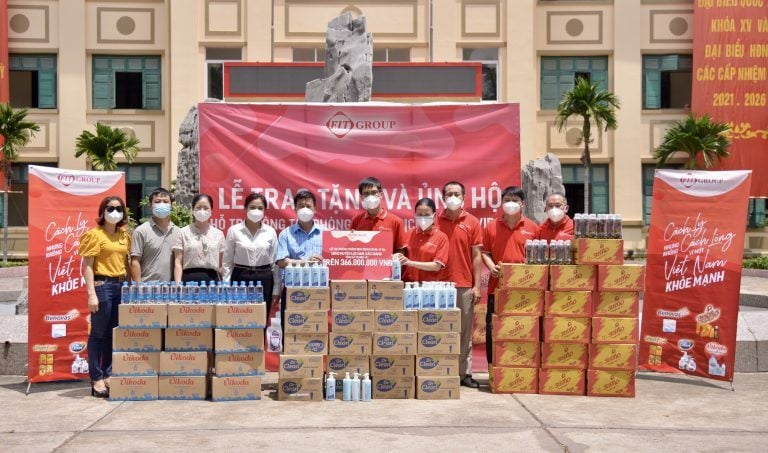 F.I.T Group hỗ trợ Bắc Giang trong những ngày căng mình chống dịch