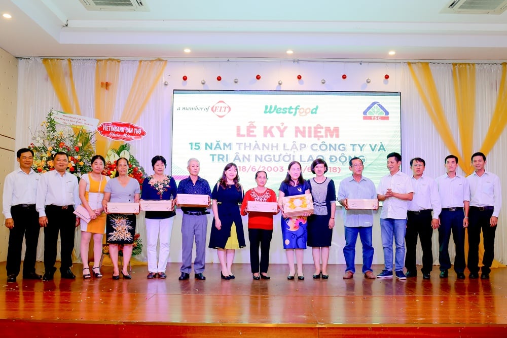 Westfood kỷ niệm 15 năm thành lập và tri ân người lao động