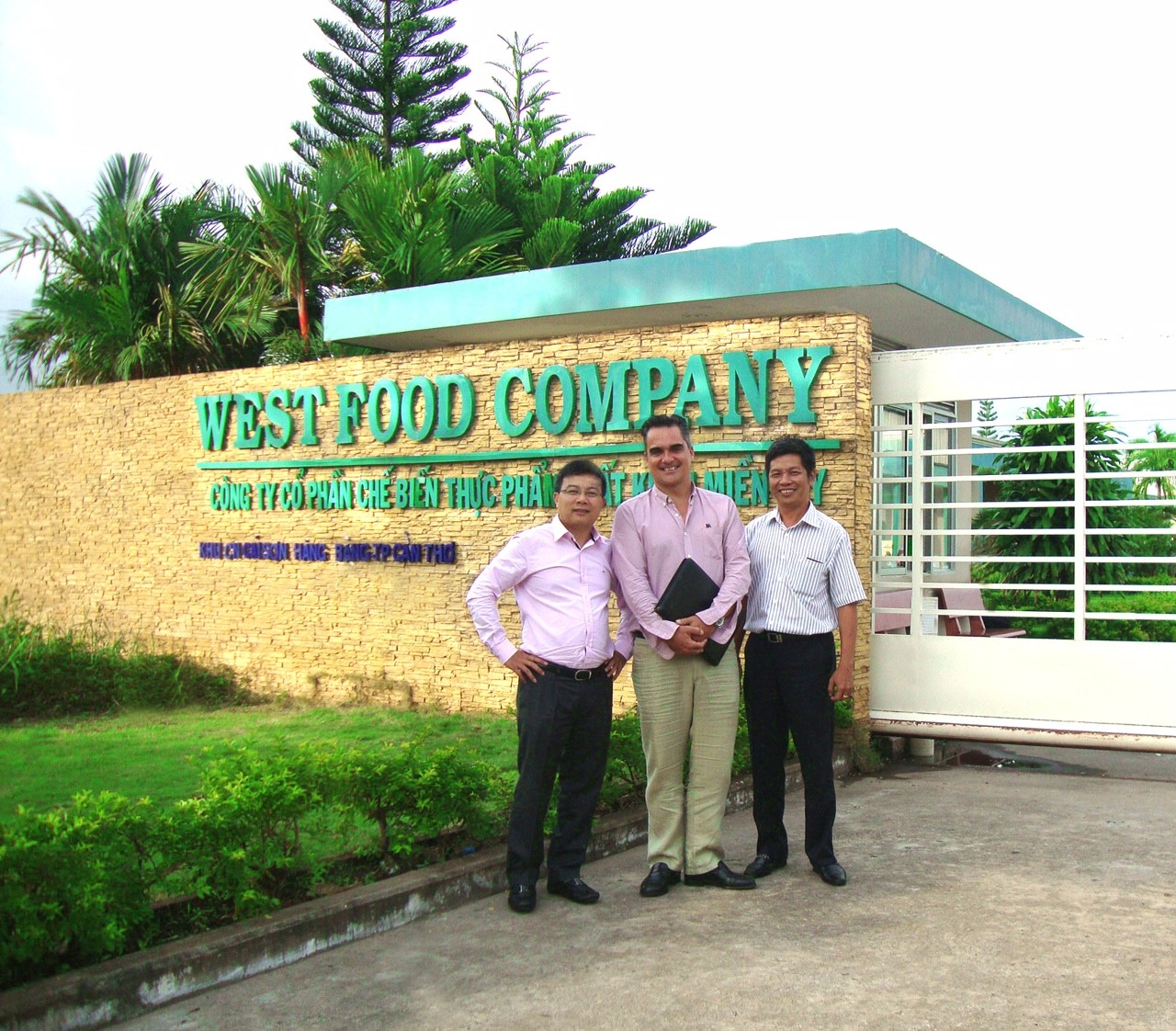 Ban lãnh đạo WestFood gặp gỡ đối tác châu Âu