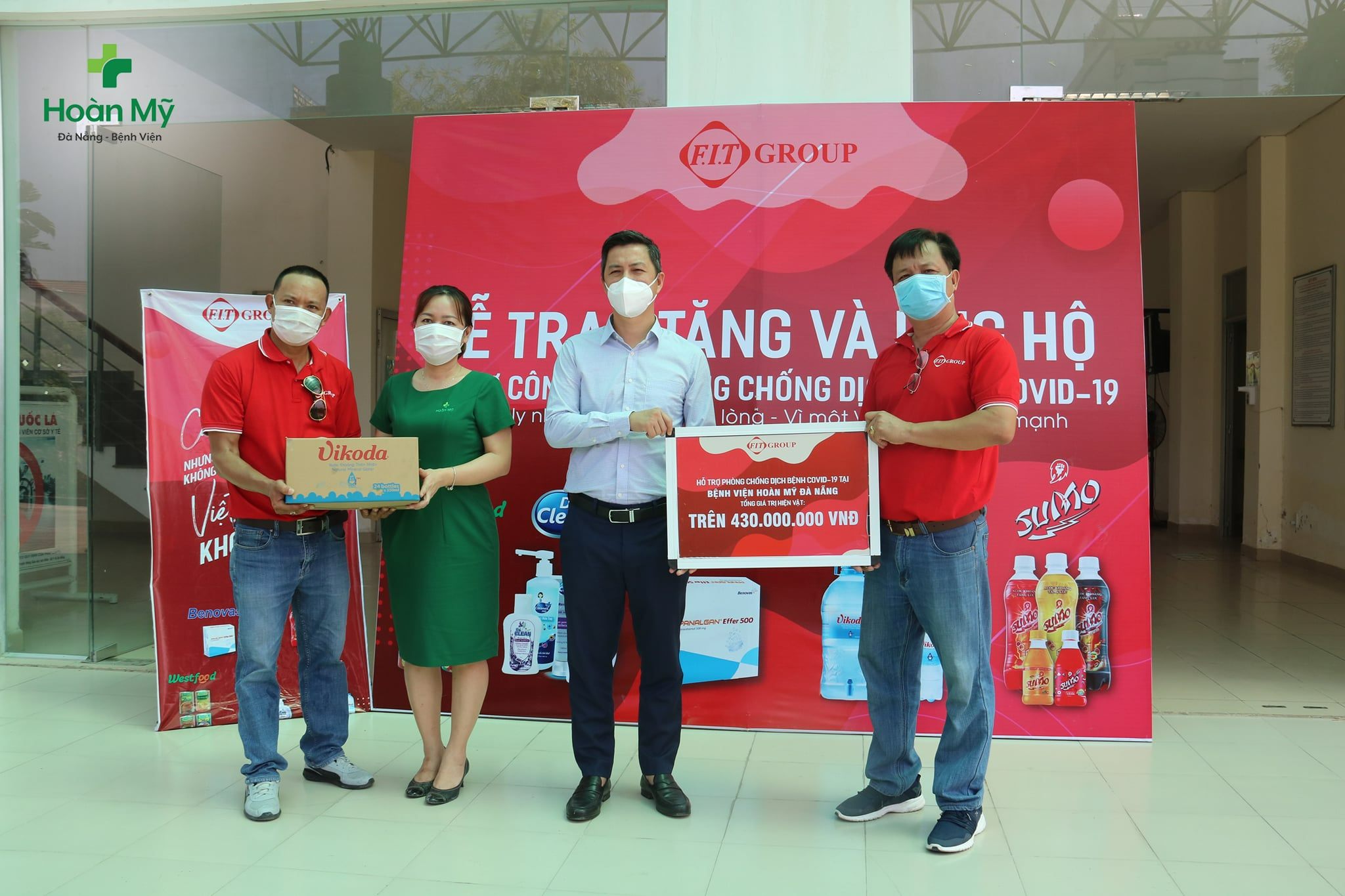 F.I.T Group ủng hộ hàng hoá thiết yếu để Đà Nẵng phòng chống đại dịch Covid-19