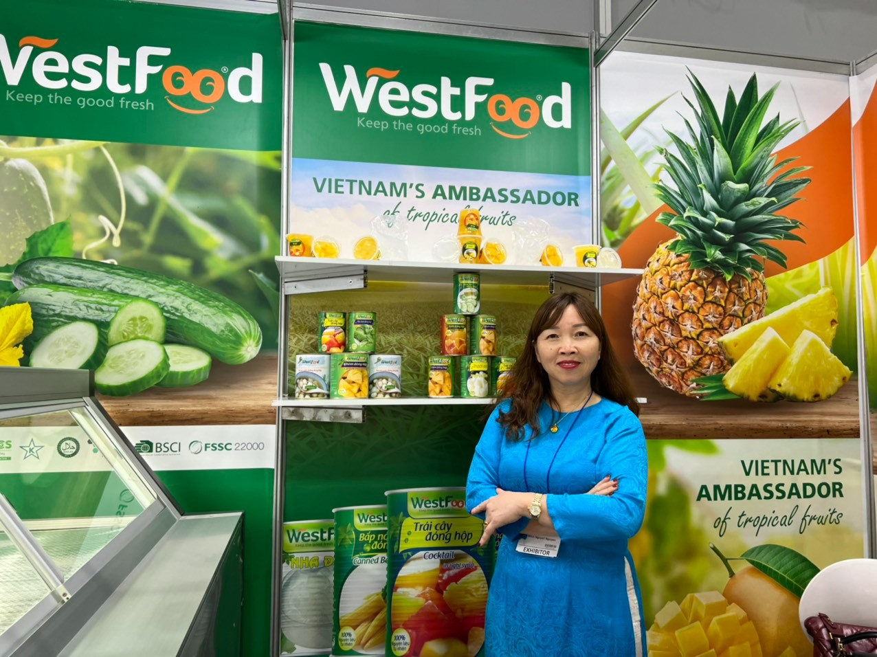 WestFood củng cố thương hiệu, mở rộng thị trường tại Triển lãm Seoul Food 2022