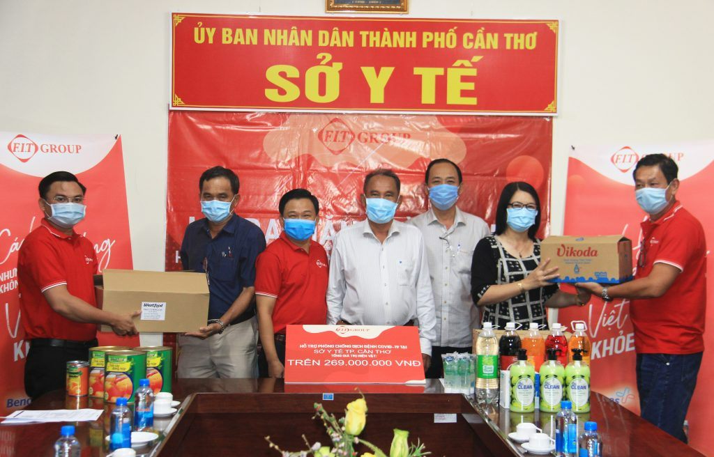 F.I.T Group nhận bằng khen của UBND TP. Cần Thơ vì có nhiều đóng góp cho công tác phòng, chống dịch Covid-19 trên địa bàn