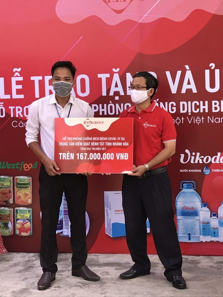Chương trình “F.I.T Group chung tay đẩy lùi Covid-19” đến với Khánh Hòa