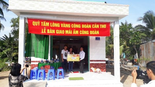 Westfood bàn giao Mái ấm thứ 3 cho công nhân của công ty