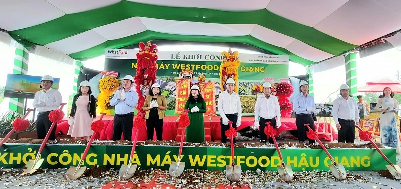 Hậu Giang: Khởi công nhà máy chế biến nông sản quy mô lớn ở miền Tây
