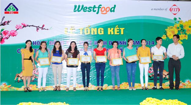 RỘN RÀNG TIỆC TẤT NIÊN WESTFOOD- CTY THÀNH VIÊN CỦA TSC