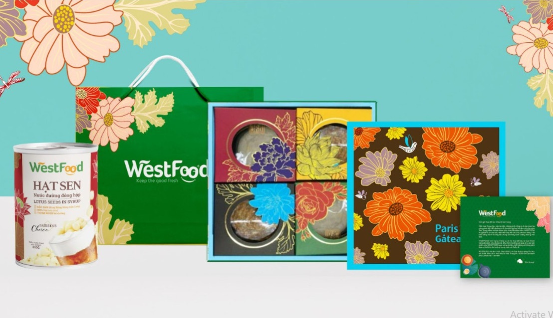 WestFood kết hợp với Paris Gateaux ra mắt giỏ quà Tết trung thu cao cấp cho người Việt