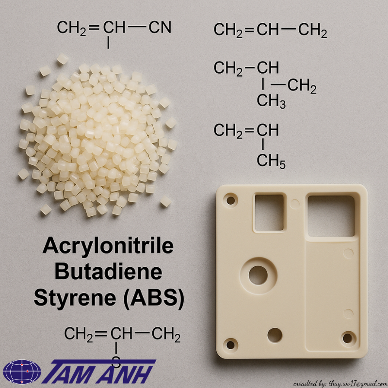 🧱 Acrylonitrile Butadiene Styrene (ABS) - Nhựa Kỹ Thuật Đa Dụng