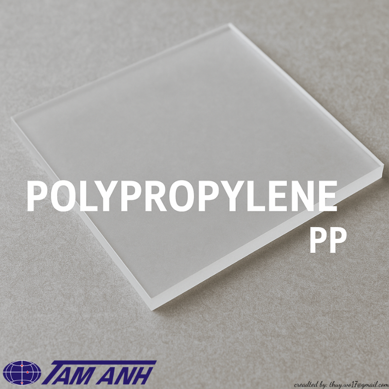 🧪 Polypropylene (PP) – Nhựa linh hoạt, kháng hóa chất & tạo 