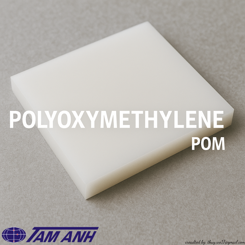 ⚙️ Polyoxymethylene (POM) – Nhựa kỹ thuật chống mài mòn (Acetal / Delrin)