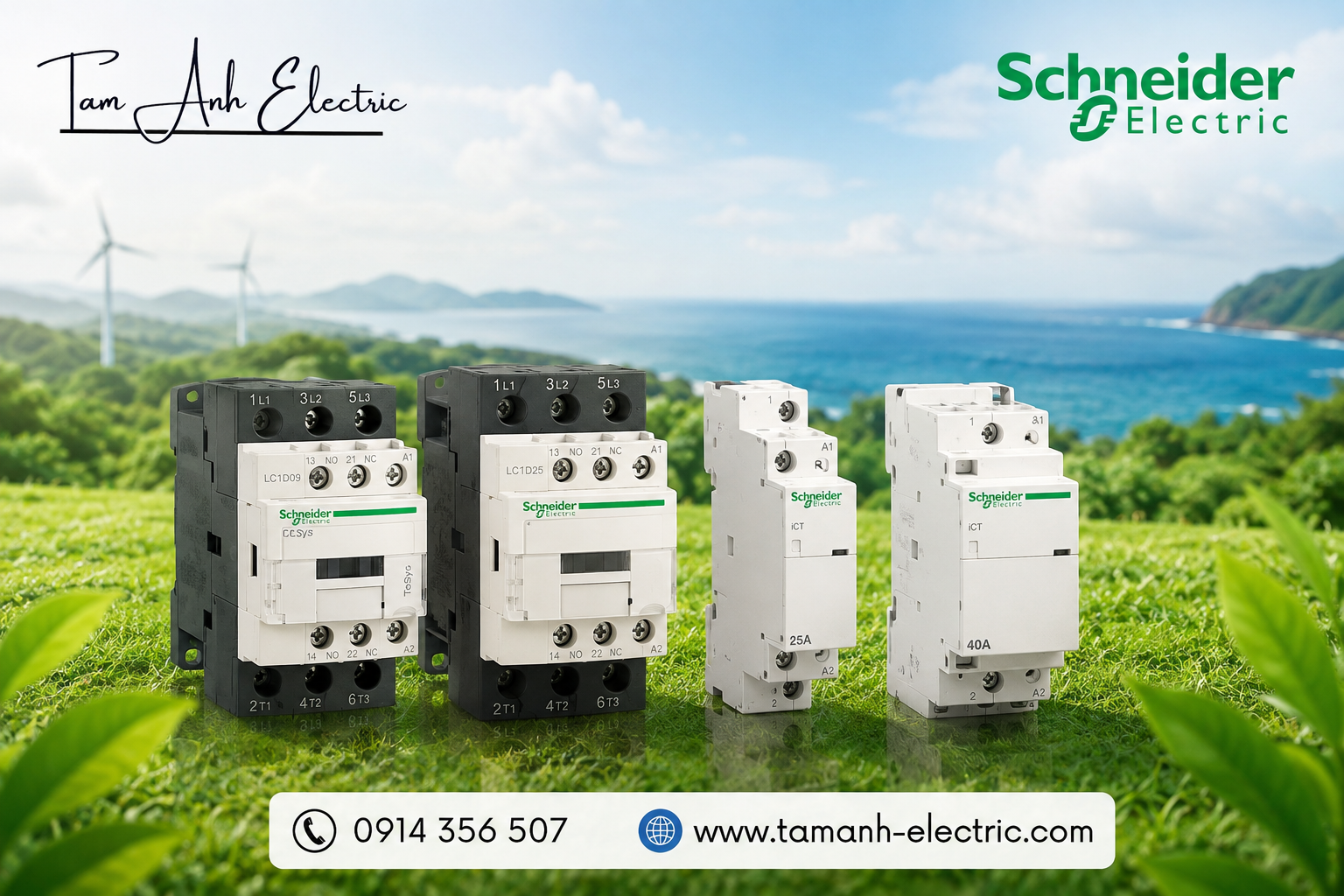 Bảng giá Contactor Schneider (2026)