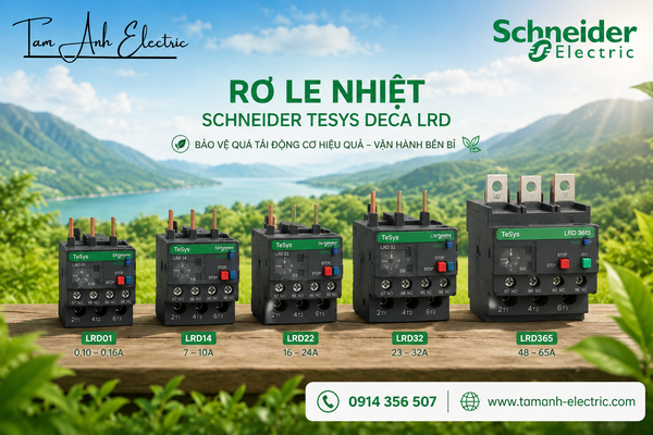Bảng giá Rơ le nhiệt LRD Schneider 2026