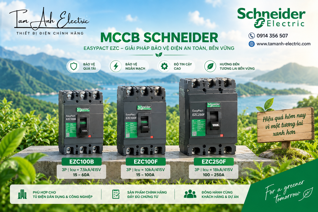 Bảng giá Automat MCCB Schneider 2026