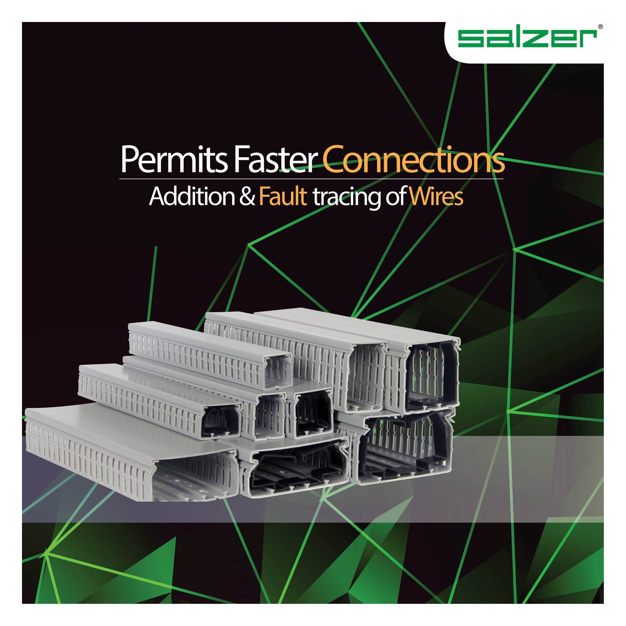 📚 Catalogue Salzer Cable Ducts – Máng nhựa đi dây tủ điện