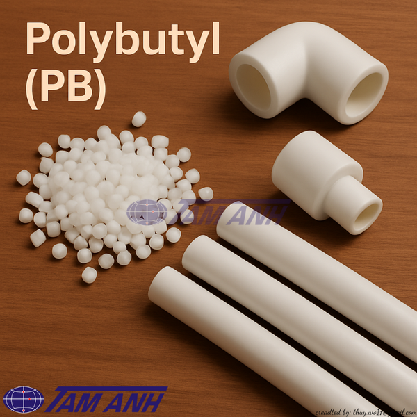 💧 Polybutylen (Polybutylene, PB-1) – Nhựa dẻo dai cho hệ thống đường ống
