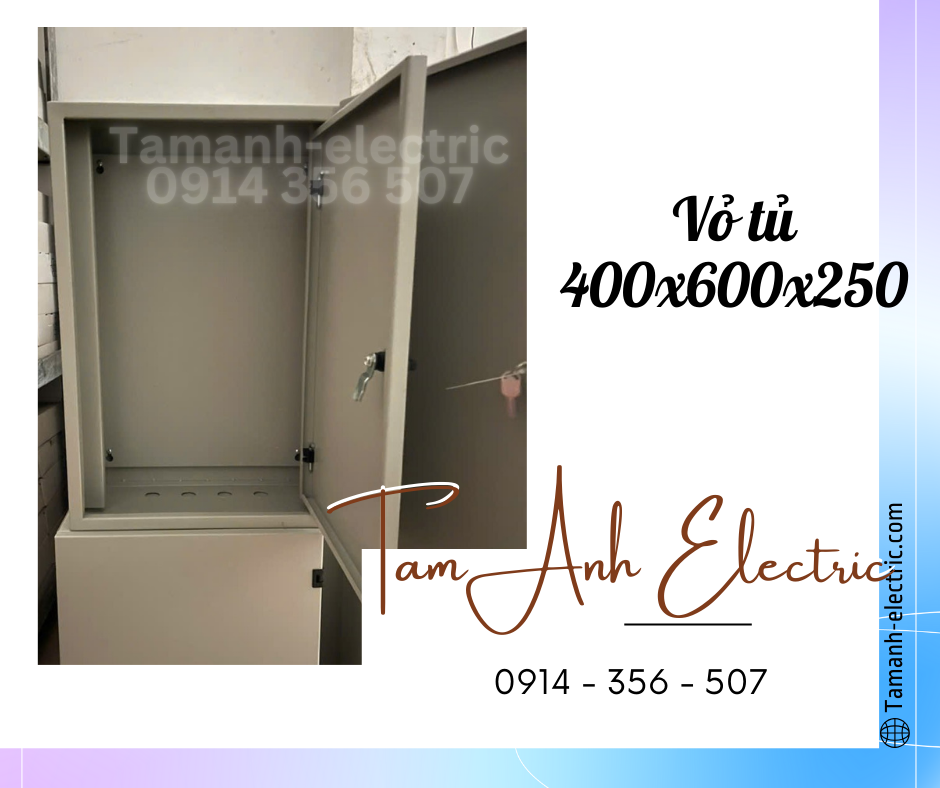 Vỏ tủ điện 2 lớp cánh