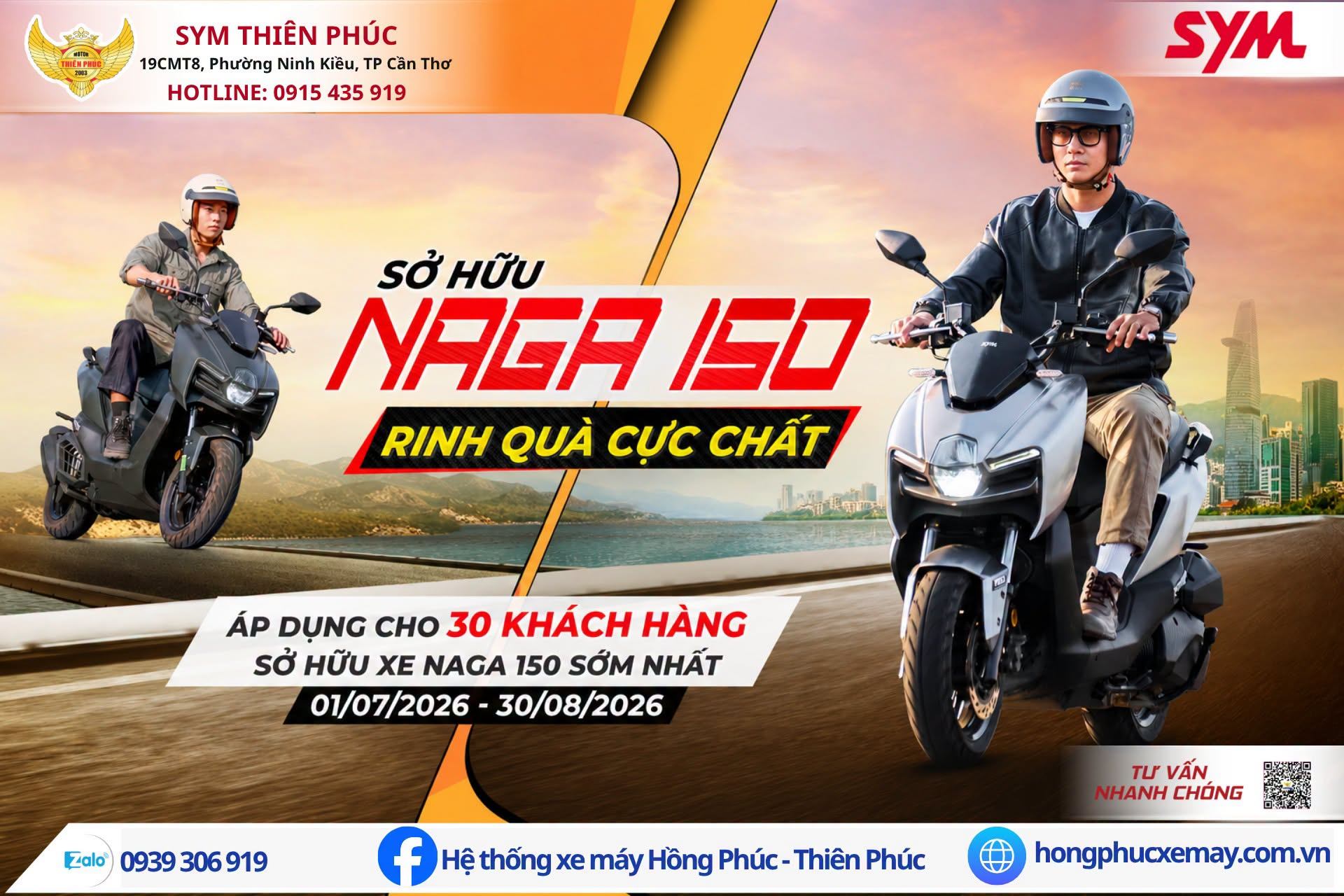 🔥 MUA NAGA 150 THÁNG 7 – NHẬN NGAY 1 TRIỆU + COMBO PHỤ KIỆN + CƠ HỘI TRÚNG iPHONE 17 PRO MAX! 🔥