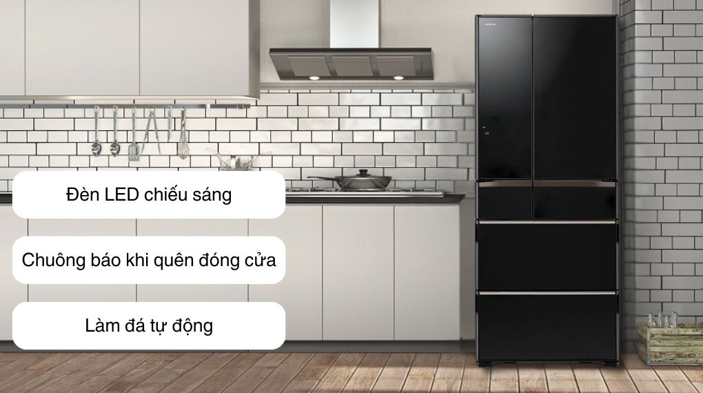 Tủ lạnh Hitachi Inverter 617 lít Multi Door R-HW620RV(XK) - Tiện ích mở rộng