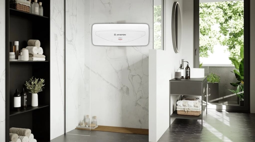 Máy nước nóng gián tiếp Ariston 20 lít 2500W VITALY 20 SLIM 2.5 FE 2024 - Thiểt kế