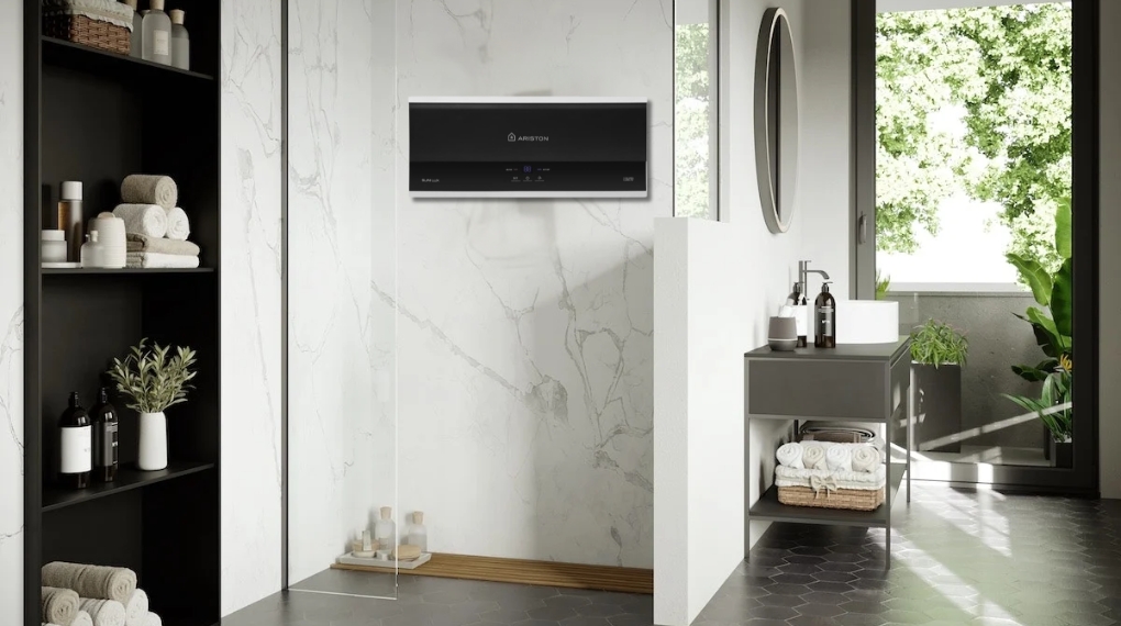 Máy nước nóng gián tiếp Ariston 30 lít 2500W SLIM3 30 LUX - Thiết kế Máy nước nóng gián tiếp Ariston 30 lít 2500W SLIM3 30 LUX - Thiết kế