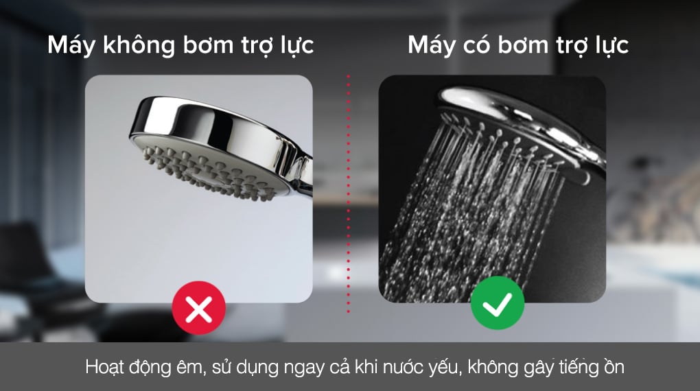 Máy nước nóng trực tiếp Ariston 4500W AURES EASY 4.5P 3S - Bơm trợ lực