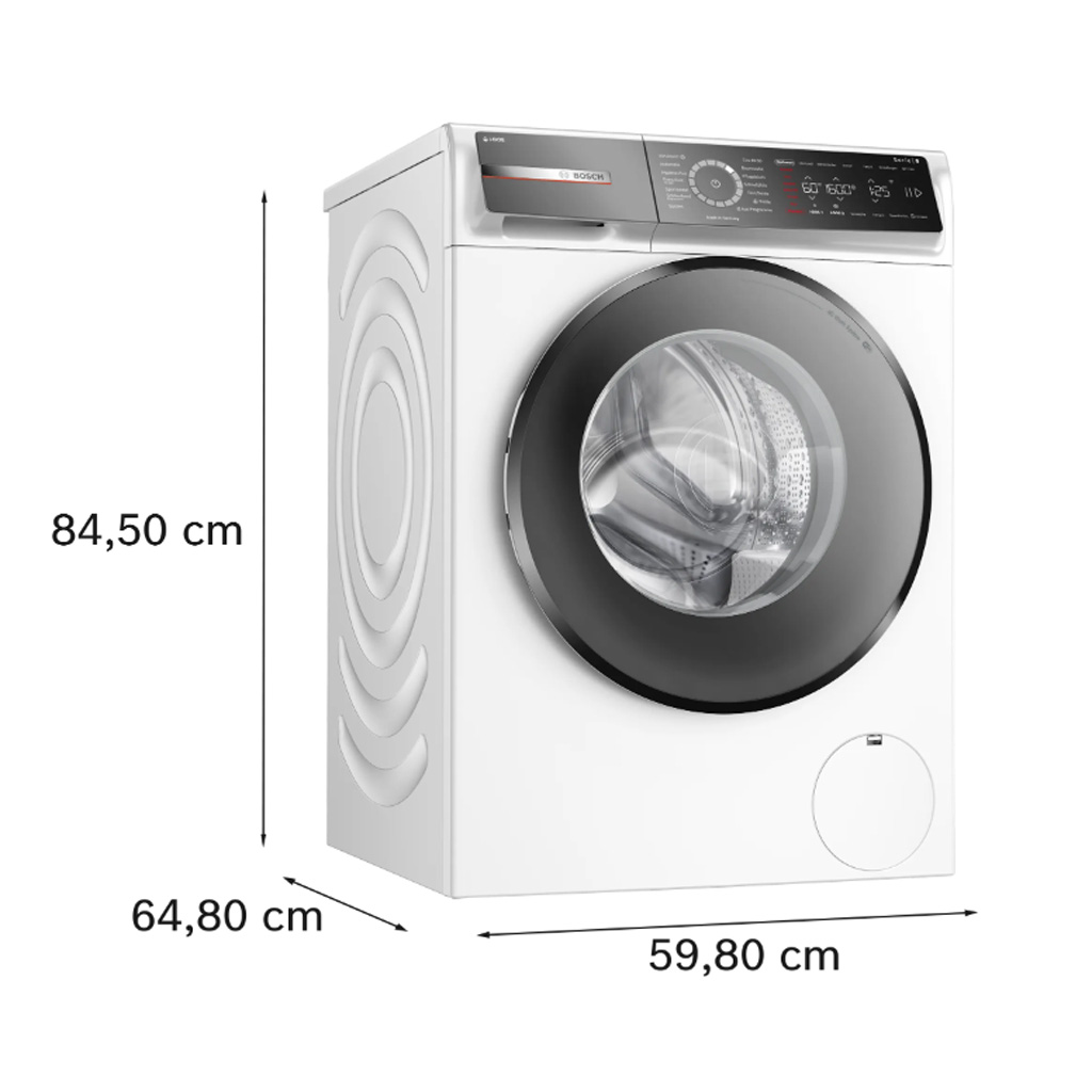 Chi tiết máy giặt Bosch WGB254A0SG