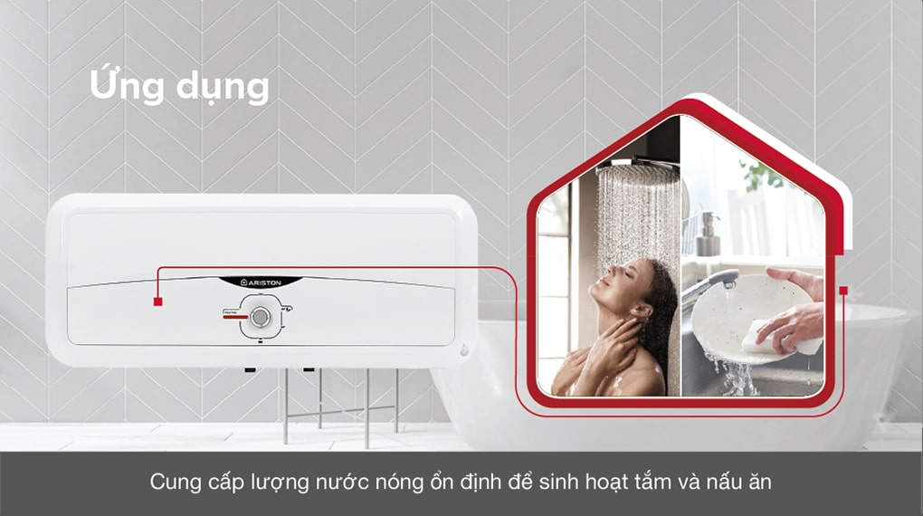 Máy nước nóng gián tiếp Ariston 20 lít 2500W SL2 20 R 2.5FE - MT - Làm nóng gián tiếp Máy nước nóng gián tiếp Ariston 20 lít 2500W SL2 20 R 2.5FE - MT - Làm nóng gián tiếp