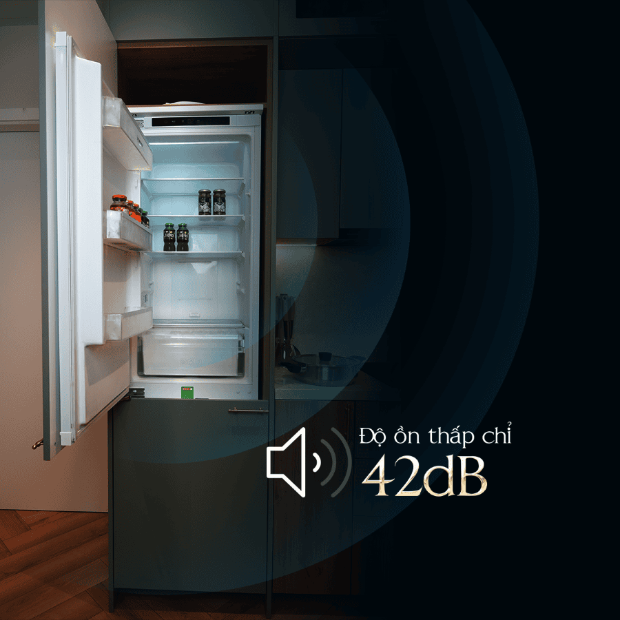 Độ ồn chỉ 42db