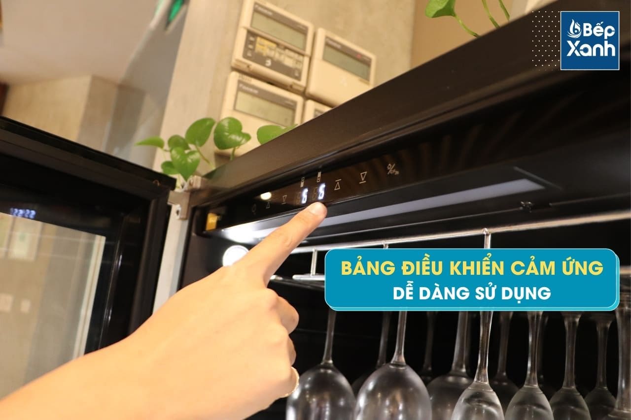 Bảng điều khiển cảm ứng tủ MWC-180BG