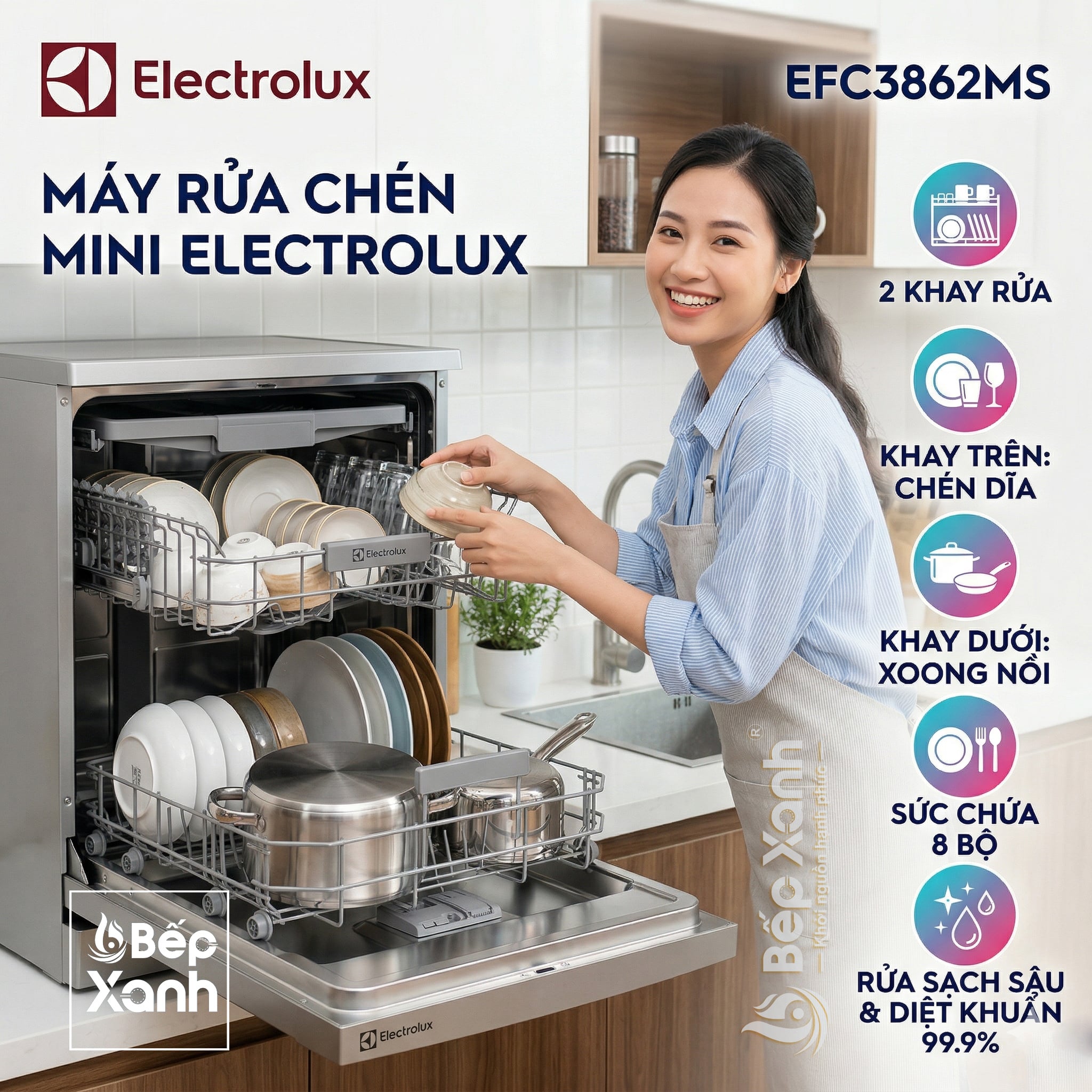 EFC3862MS tiện lợi hơn