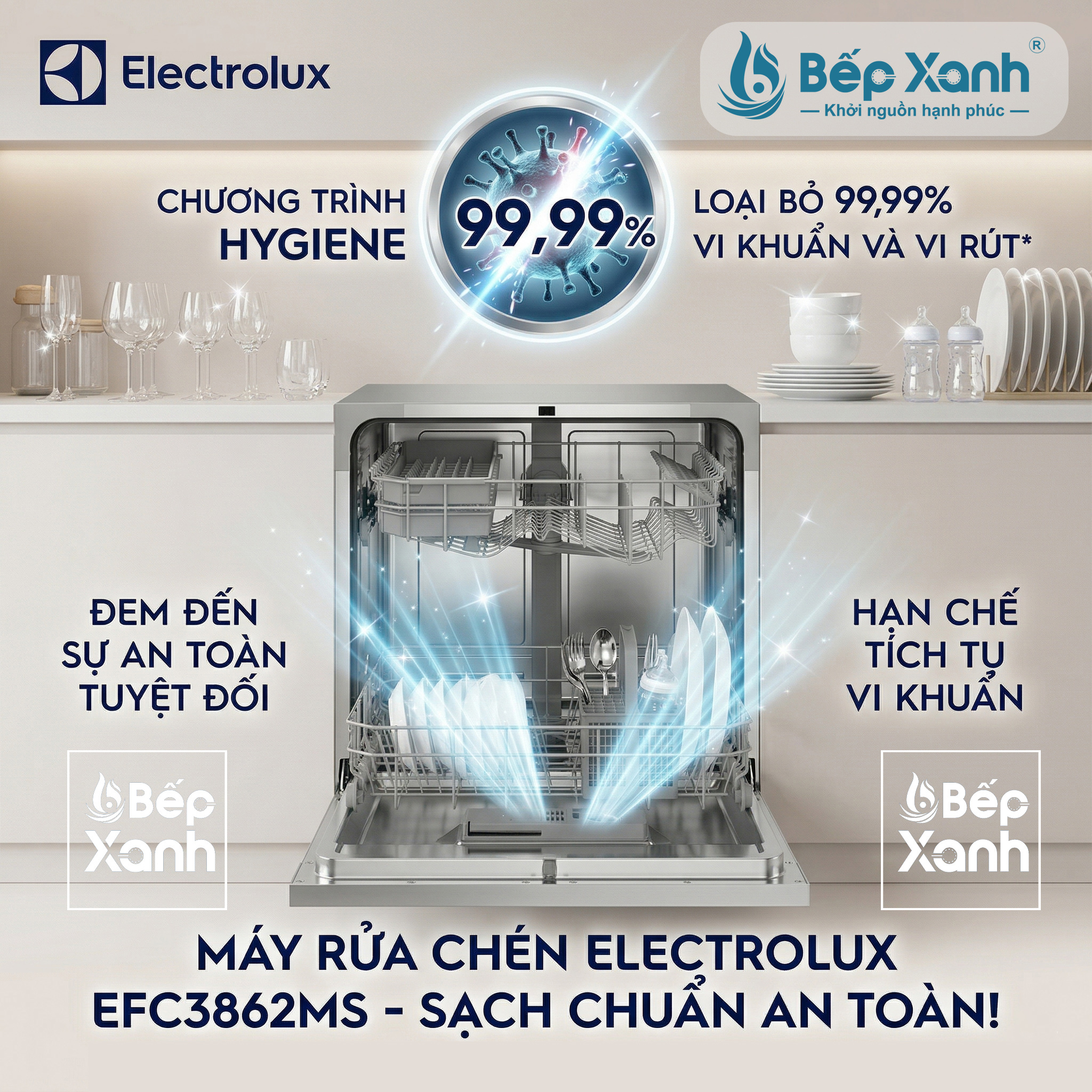 EFC3862MS diệt khuẩn chuyên sâu