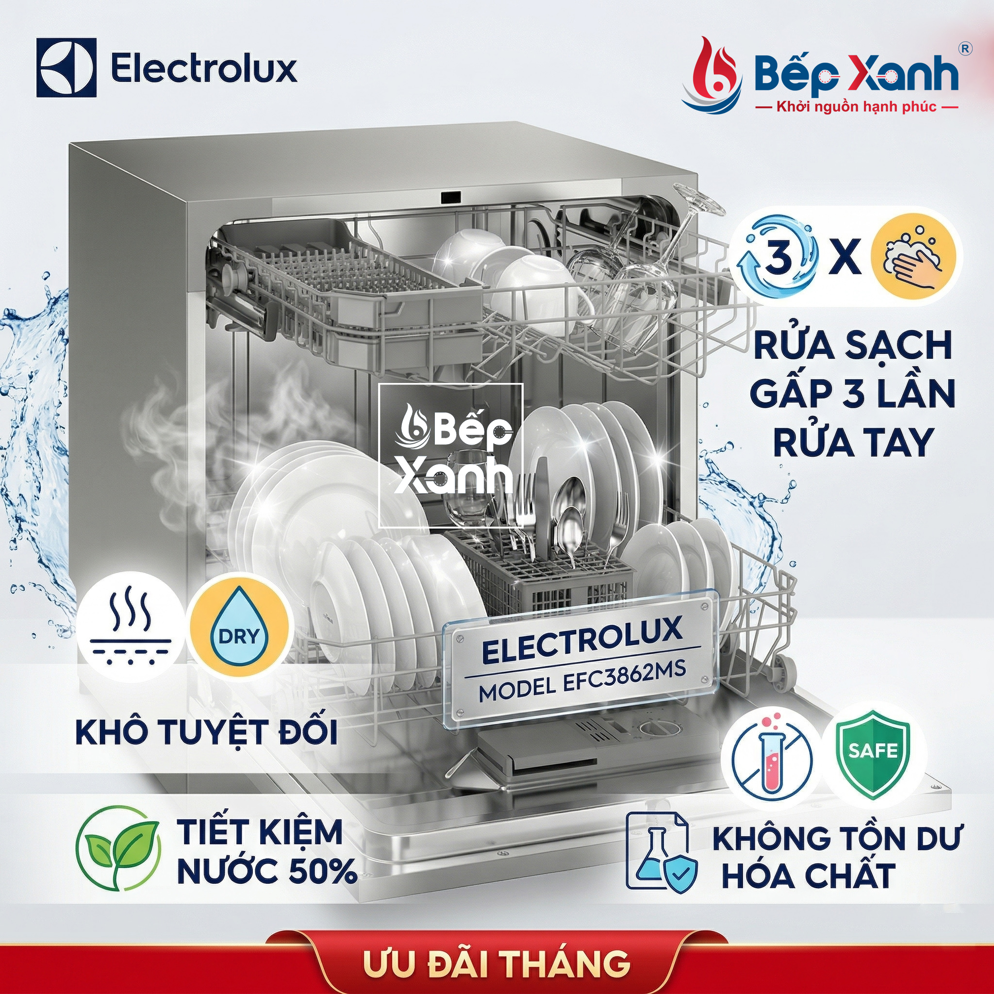 EFC3862MS chất liệu cao cấp