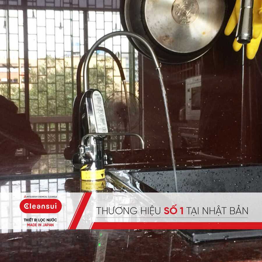 Vòi điện tử lấy nước thắp sang trọng góc chậu