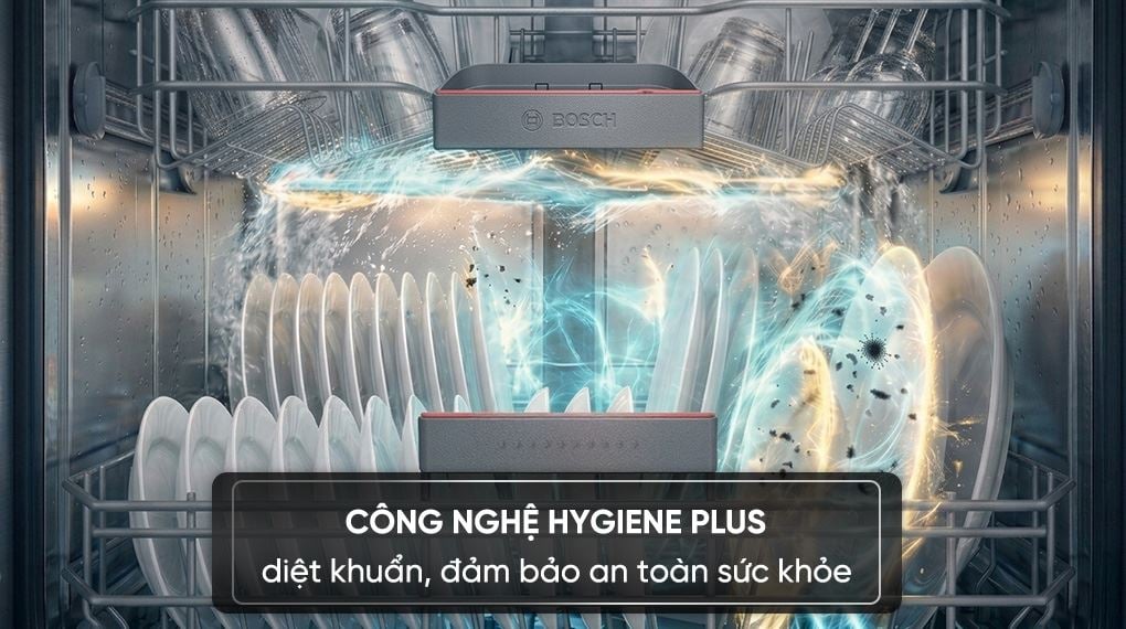 Máy rửa chén độc lập Bosch SMS4EVI04E - Công nghệ Hygiene Plus