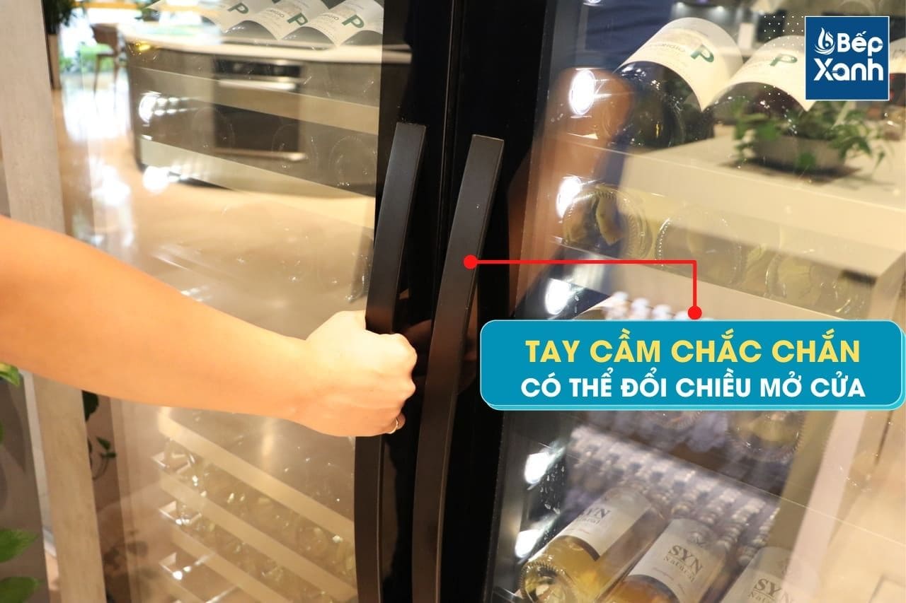 Tay nắm cửa tủ rượu chắc chắn