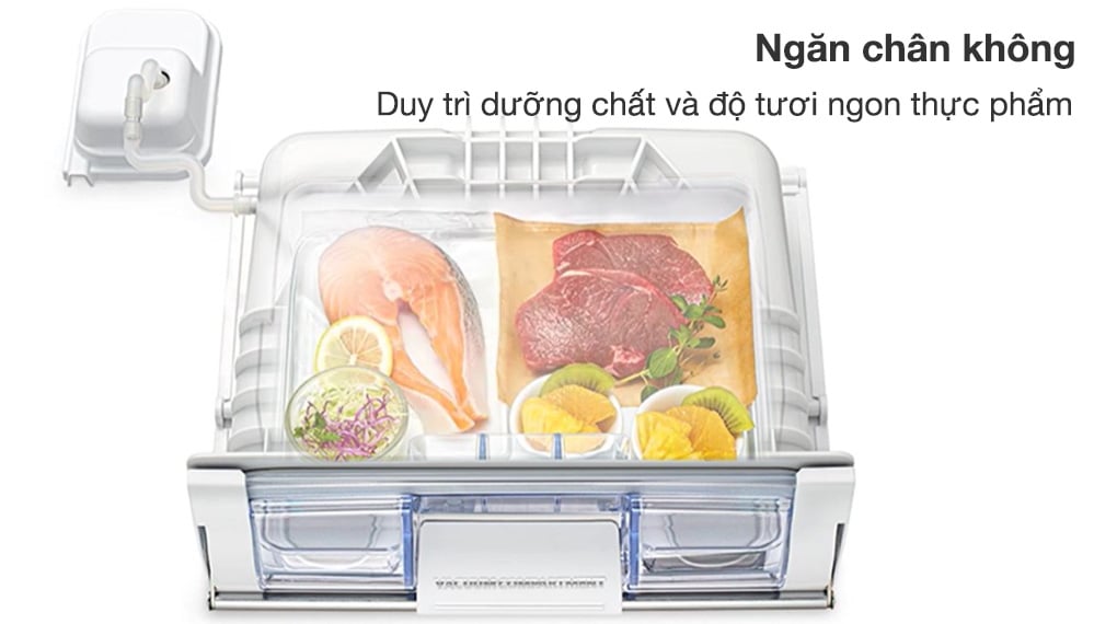 Tủ lạnh Hitachi Inverter 569 lít R-WB640VGV0X MIR - Ngăn chân không