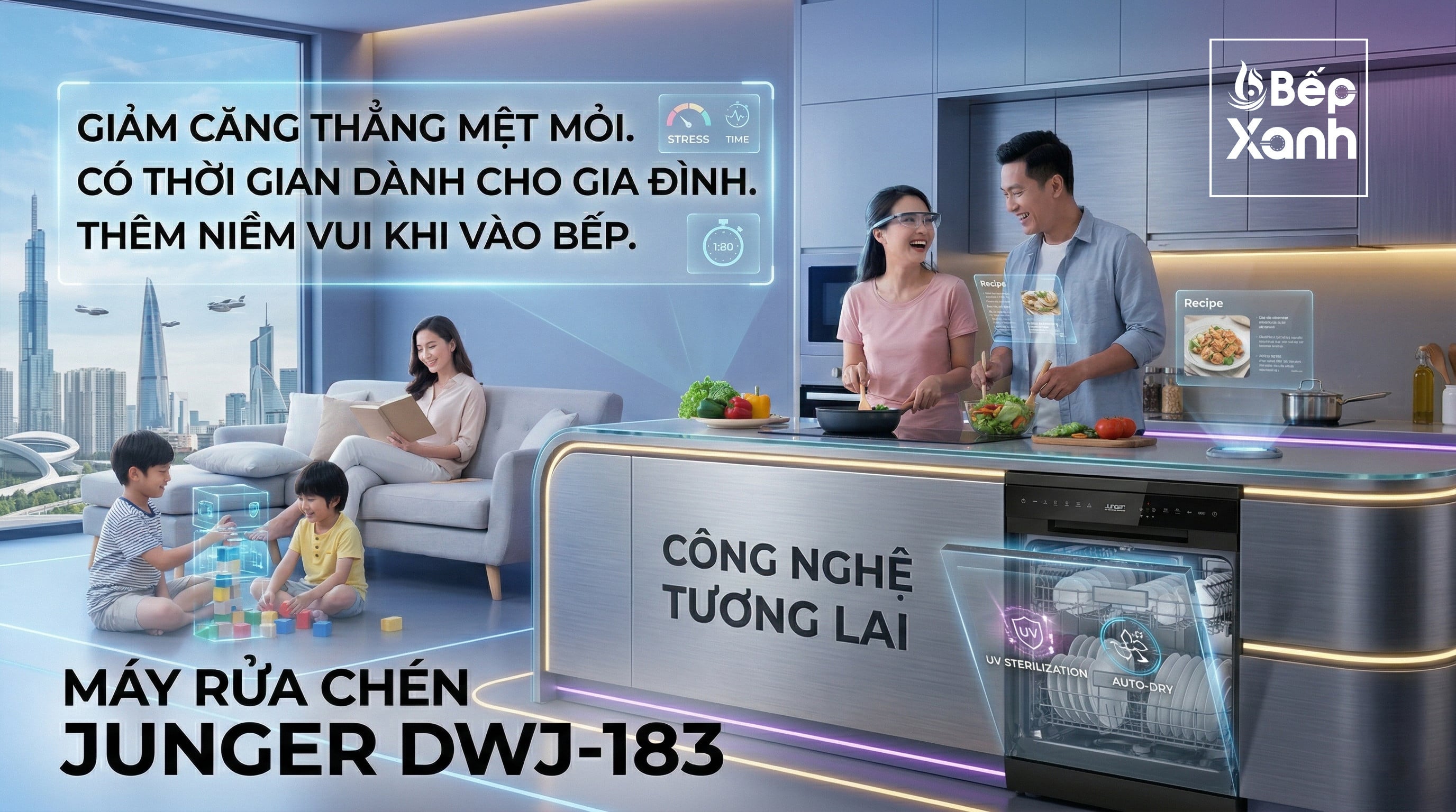 Thiết kế khoang chứa rộng rãi của Junger