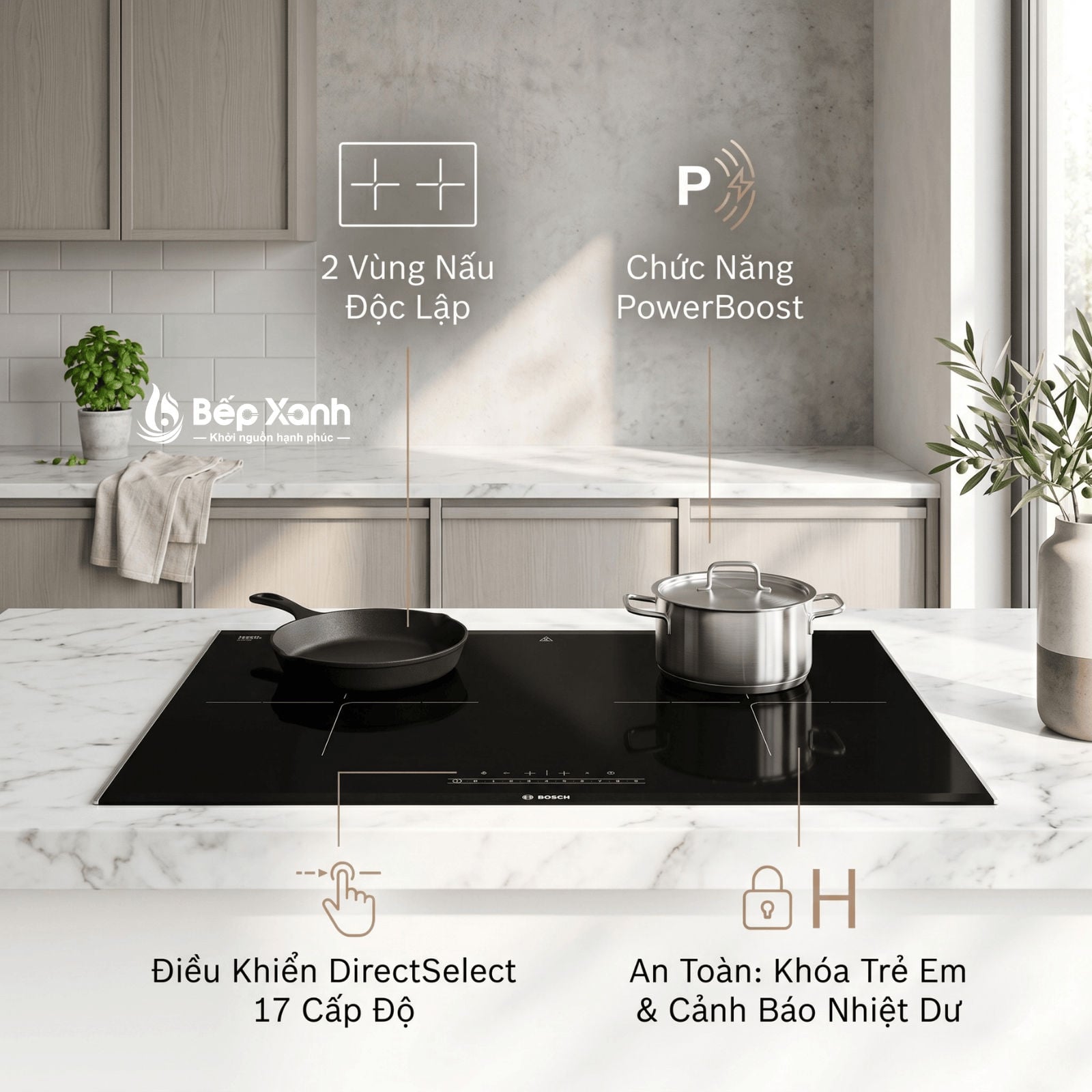 Chi tiết bo viền Bosch PPI82560MS