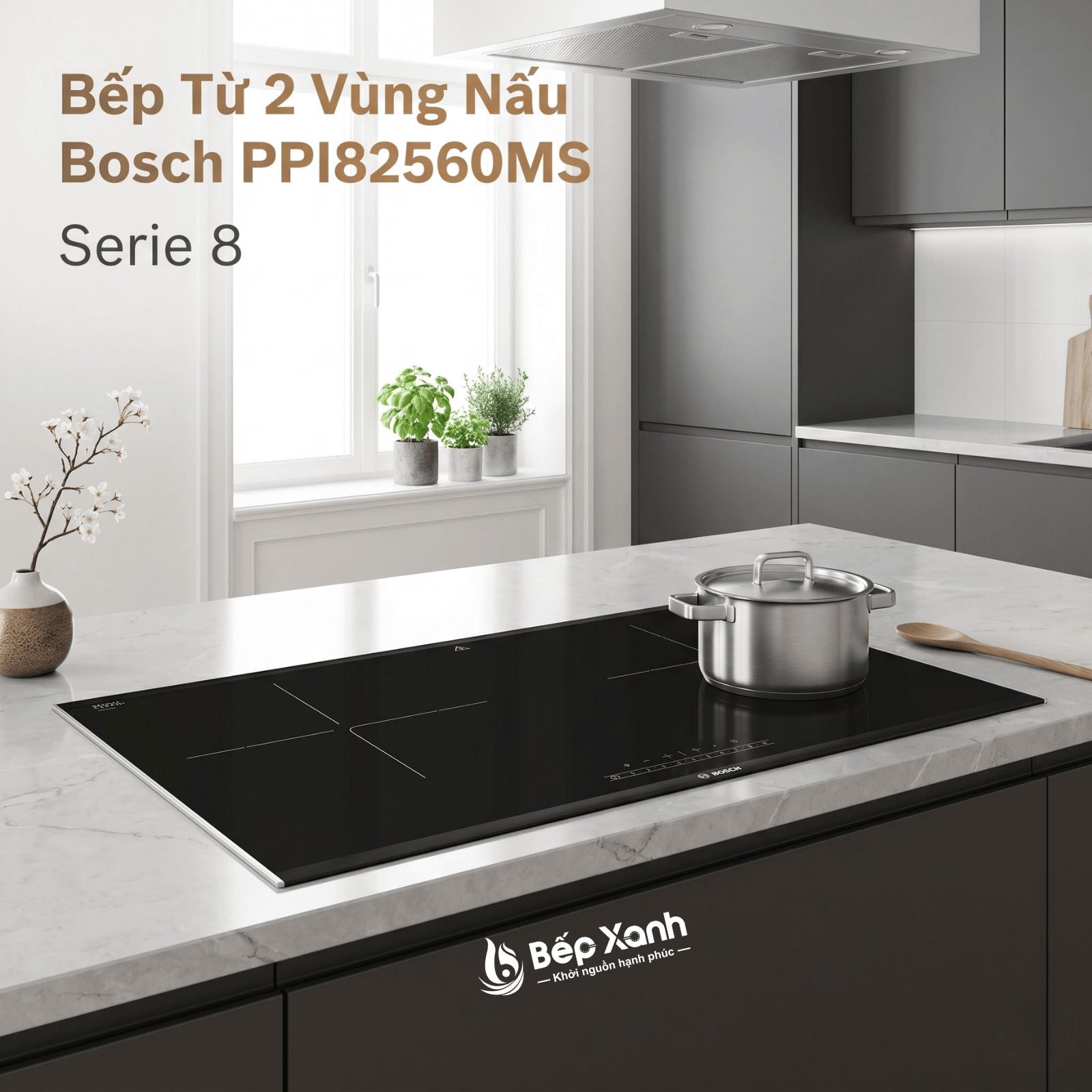 Tổng quan bếp từ Bosch PPI82560MS